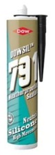 Dowsil 791 Waterproof Silicone Sealant 310ml - Various Colours