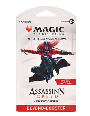 Assassin's Creed SLEEVED Beyond-Booster deutsch - MtG Magic the Gathering