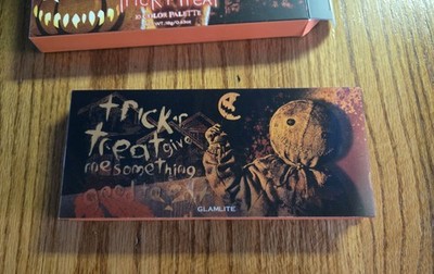 Glamlite X Trick r Treat Eyeshadow Palette New Free Shipping 