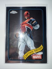2025 Topps Chrome Marvel - Captain Britain #151 - Base Card