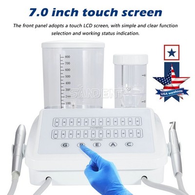 Dental Scaler & Air Prophylaxis Polisher Combo Handpiece