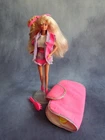 ♥ BARBIE ♥ On The Go Barbie with Outfit & Accessories ♥ 1990 #1007 - Europe Only
