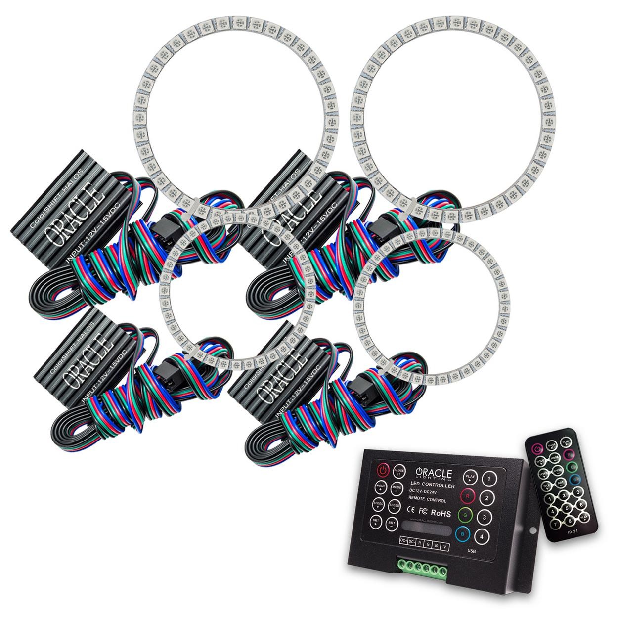 Oracle Headlight Halo Ring Emitter Set - 2007 thru Fits 2012 Aston Martin Vantag