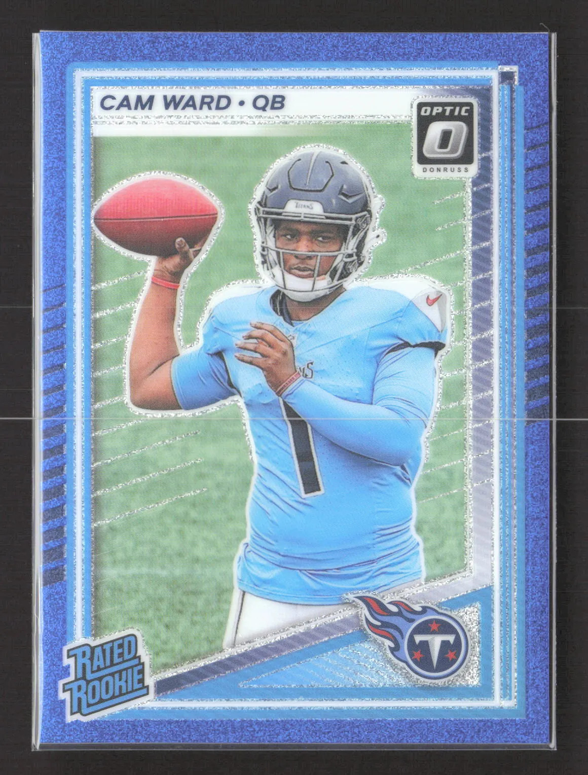 2025 Panini Donruss Optic Cam Ward #293 Blue Glitter SSP