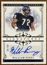 2025 PANINI NATIONAL TREASURES WILLIAM PERRY SIGNATURES AUTO GOLD SP /49 READ