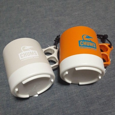 Chums Set Of 2 Camper Mug 250Ml Gn On Rare Outdoor Model Limited Edition VHTF Ki