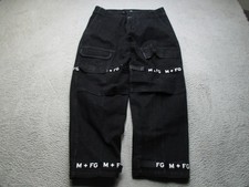 Marithe Francois Girbaud Jeans Mens 42 Cargo Shuttle Tape Logo Denim