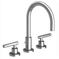 Newport Brass 990L/26 East Linear Widespread Lavatory Faucet Polished Chrome