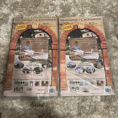 Missions Of California Educational Project Do-It-Yourself Mission kit #5 & #6