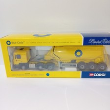 CORGI 1.50 ERF ECS FELDBINDER TANKER BLUE CIRCLE CEMENT CC12709 Brand New