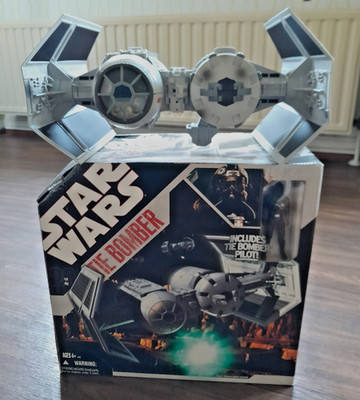 Star Wars Hasbro Tie Bomber inkl. Pilot + Box | TAC, 30th Anniversary Collection