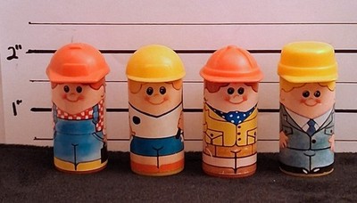 Chicco People Toys Vintage Figures Men Train Workers Farm Construction*