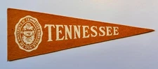 Vintage Tennessee Mini Pennant 3.5" x 9"  1950's