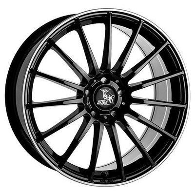 1x ULTRA WHEELS UA4 SPEED schwarz rim poliert 8.5Jx19 5x112 ET45