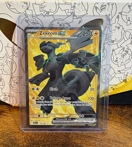 The Pokemon Company Zekrom EX 158/086 Sv: Black Bolt Ultra Rare Holo Eng
