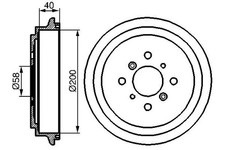 Tambour de frein Suzuki LIANA