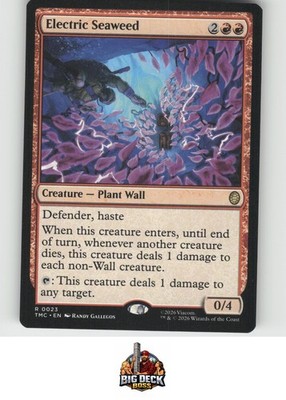 ELECTRIC SEAWEED COMMANDER: TEENAGE MUTANT NINJA TURTLES MTG NM/M