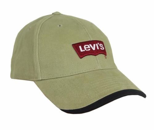 NEW NWT LEVIS RED TAB MENS CLASSIC COTTON ADJUSTABLE BASEBALL HAT CAP TAUPE 5690₽