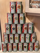 1970’s NFL Canada Dry Ginger Ale Collector Series Soda Can / You Choose Team