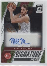 2017-18 Panini Donruss Optic Signature Series Mike Muscala #41 Auto 0c2