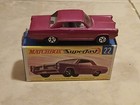 Matchbox Superfast Transitional Pontiac Coupe 22 Purple MIB Original Box