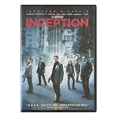 Inception (DVD, 2010) Leonardo DiCaprio - NEW SEALED