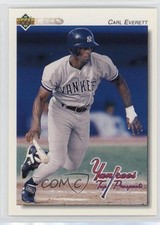 1992 Upper Deck Minor League Carl Everett #155 0w8