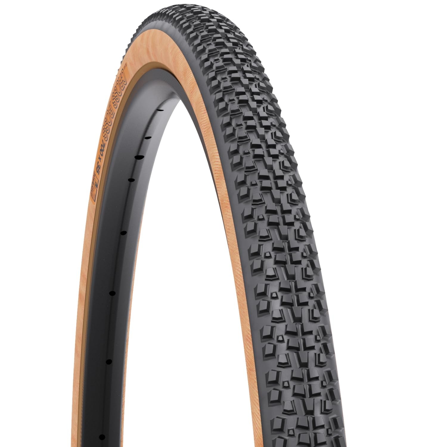 Cross Boss 700x35 Tubeless Cyclocross Tire Tan Wall 400g TCS Ready