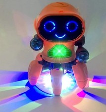 Smart Electronic Walking Dancing Robot Toys w/ Lights  Music Kids Birthday Gift