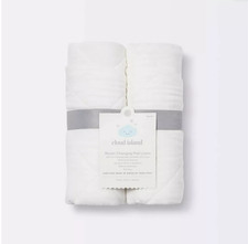 Cloud Island - Muslin Changing Pad Liner Cream - 2pk