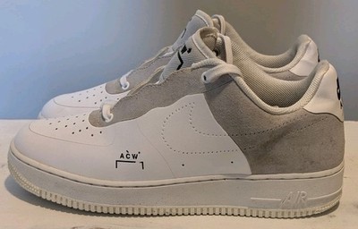 Nike Air Force 1 Low A Cold Wall ACW White Size 9.5 
