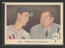 1959 Fleer Ted Williams #42 Ted Williams / Tom Yawkey - NM/MT+ Set Break!