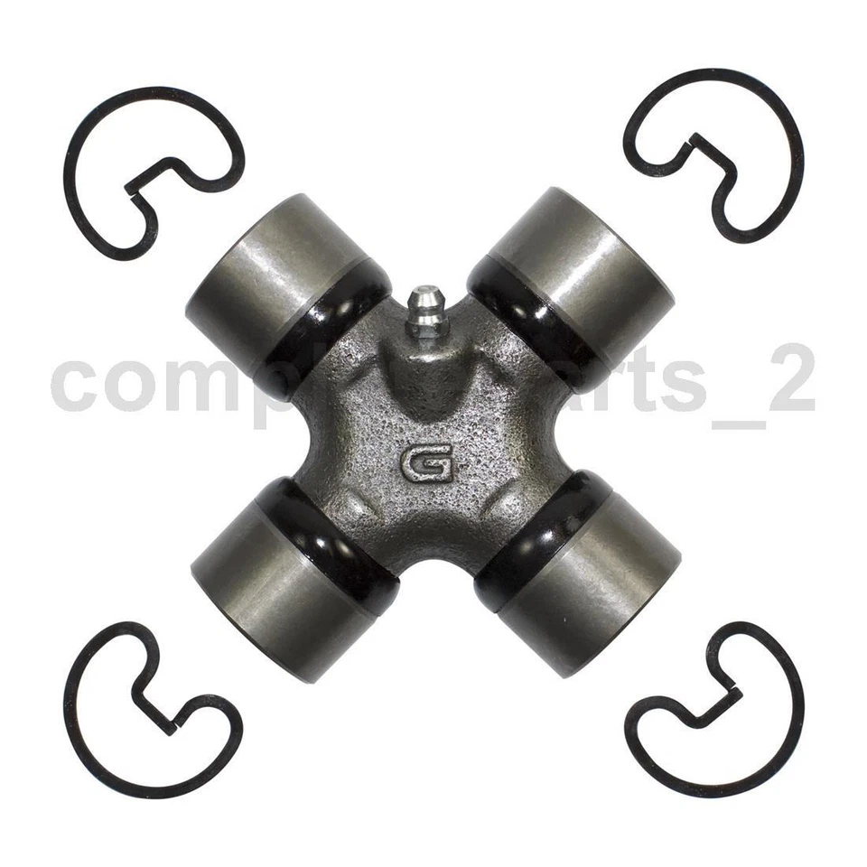 2 Rear Shaft All Joints Universal Joint Fits 1994 1995 1999 GMC C2500 Suburban - Image 3 of 3