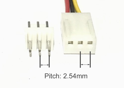 KF2510 2.54mm 4-pin female housing connector socket crimp terminal part 50 set - Picture 4 of 4