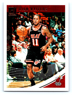 2018-19 Donruss Basketball  35 Dion Waiters - Miami Heat