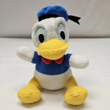 Disney Baby Donald Duck 6" Kids Preferred Stuffed Animal Plush Rattle Toy Blue