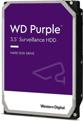 Western Digital WD Purple 6TB SATA III 3,5'' Interne HDD CCTV (WD63PURZ)