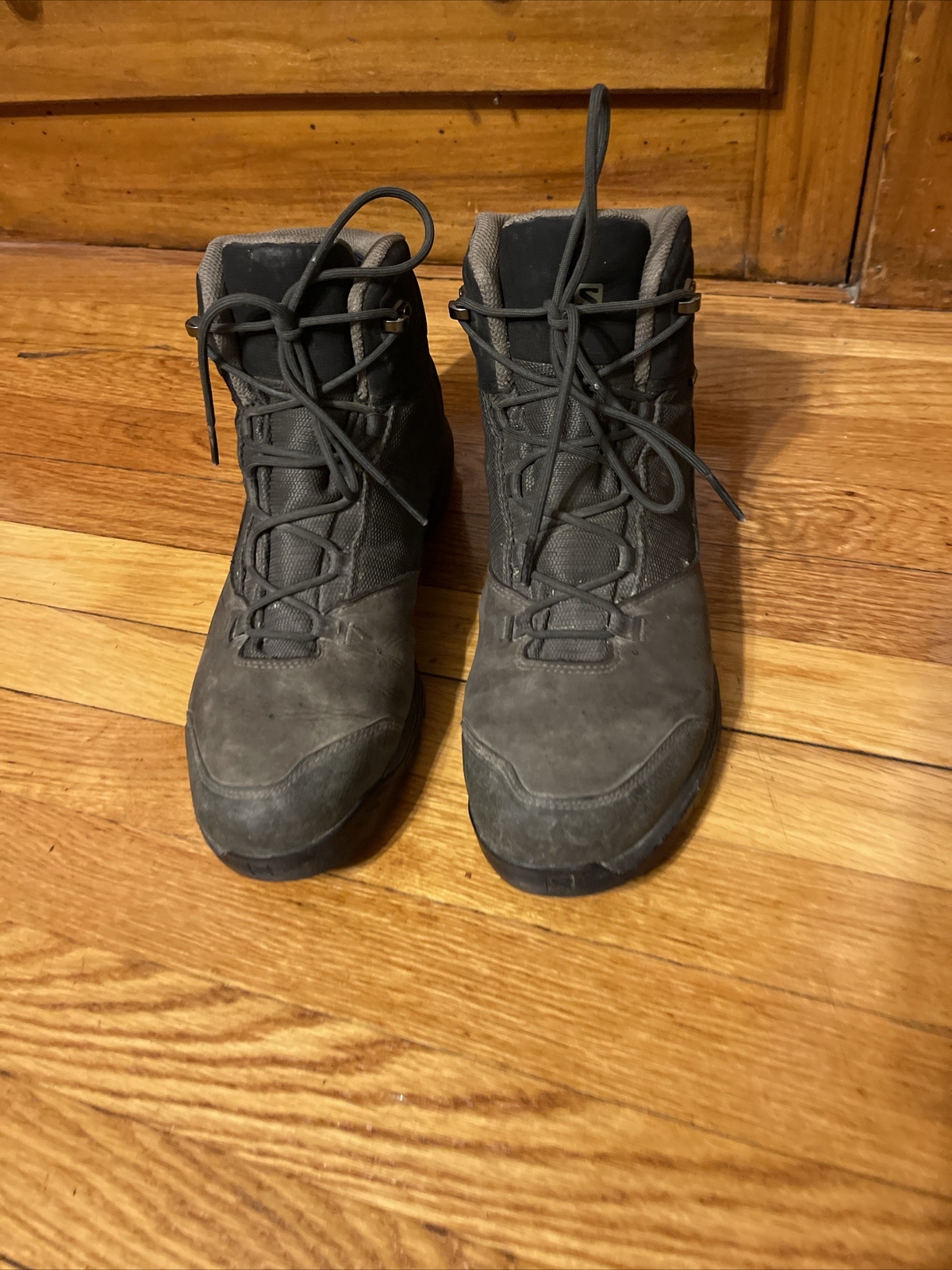 Stivali da trekking Salomon da uomo verdi impermeabili outward GTX taglia 12