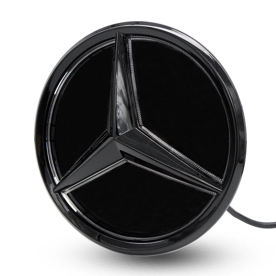 Front Grille Grill W/LED For Mercedes Benz X204 GLK300 GLK250 GLK350 2013-2015 Foto 4 de 4