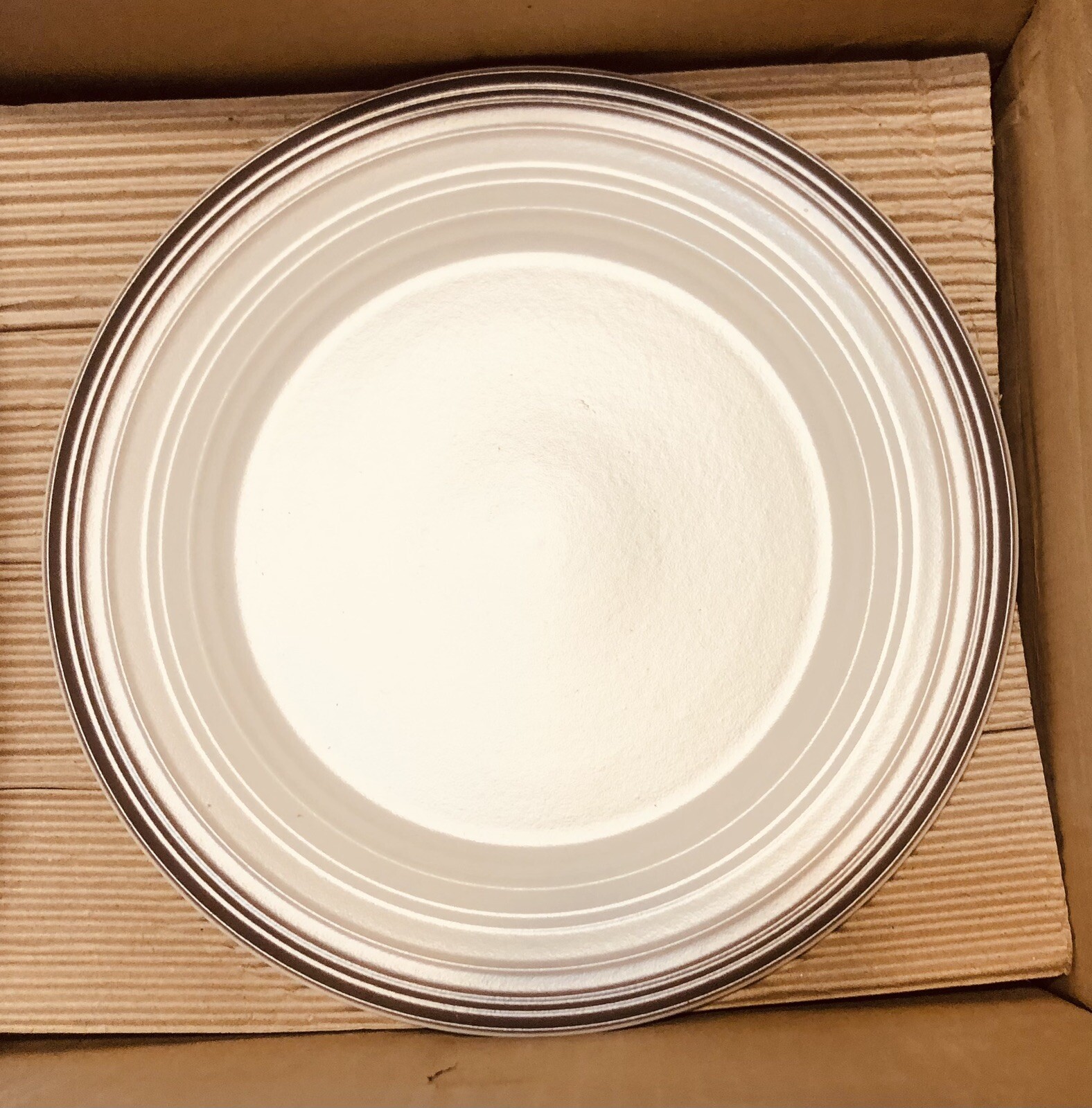Mikasa Swirl Ombre 15-Piece Dinnerware Set in Mocha - MISSING ONE BOWL
