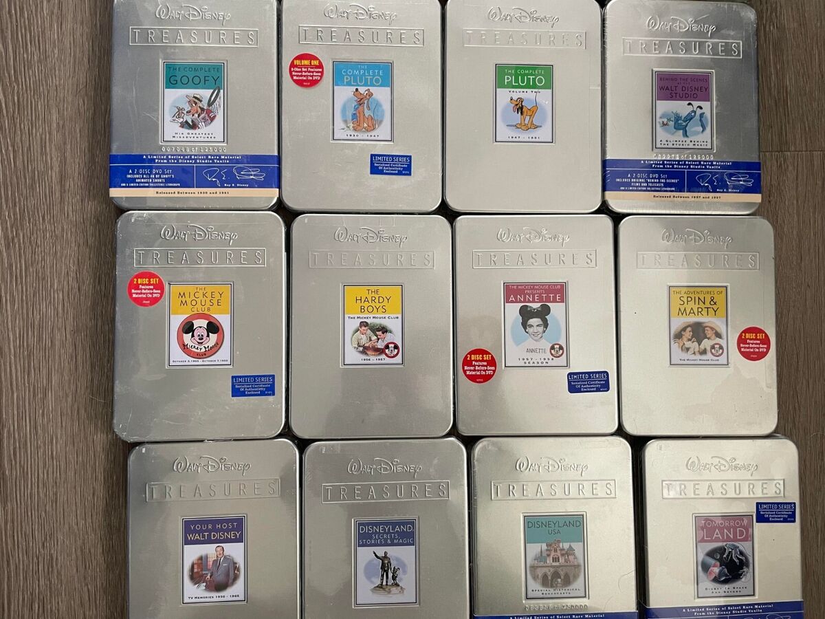 Walt Disney Treasures -- 28 DVD TITLES -- BRAND NEW Walt Disney Treasures -- 28 DVD TITLES -- BRAND NEW