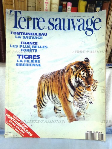 MAGAZINE TERRE SAUVAGE N°78, NOVEMBRE 1993 - Picture 1 of 10