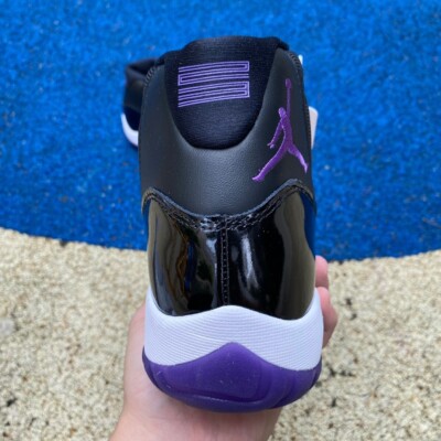 purple and black retro 11