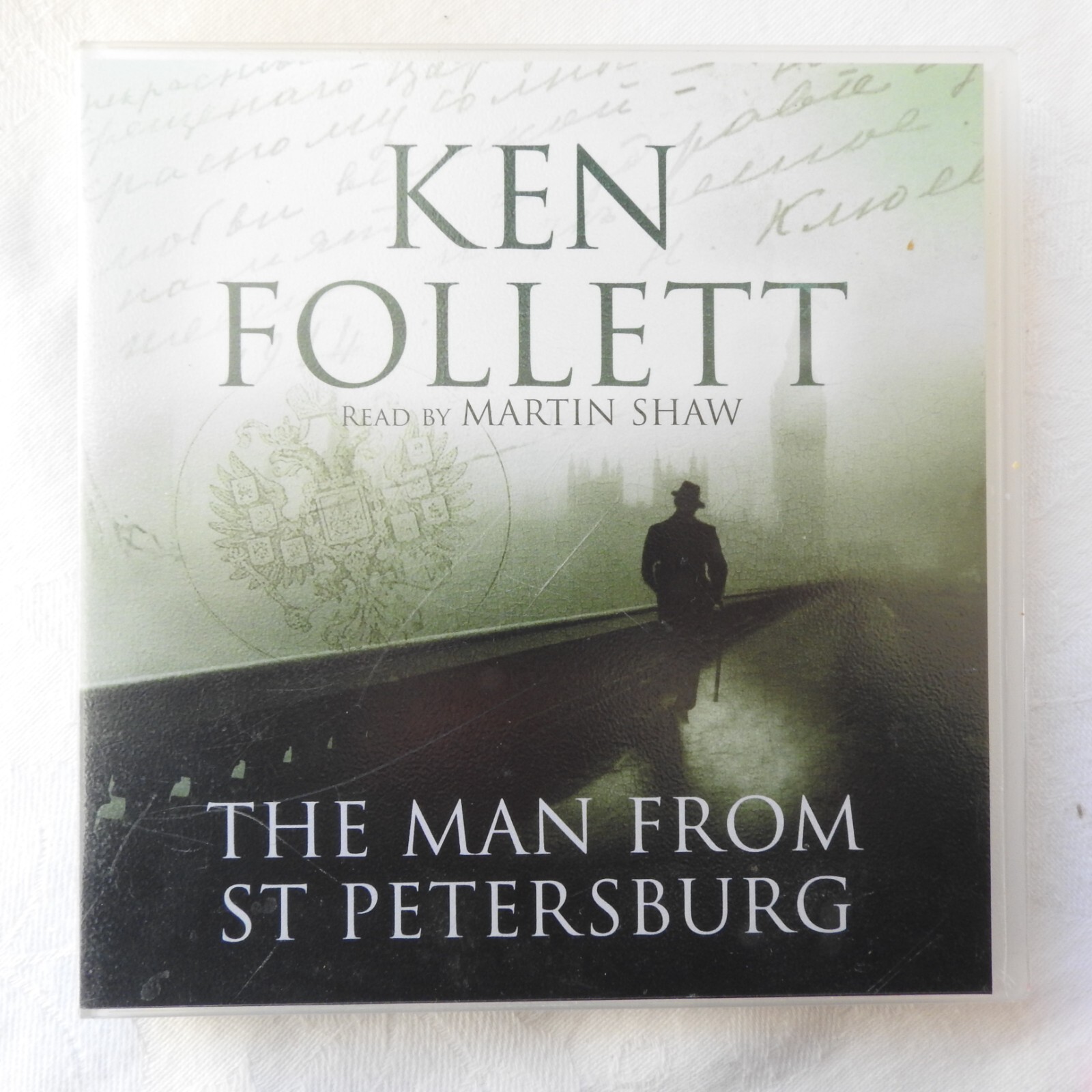Man from St Petersburg  - Ken Follett audio book 3 CDs read by Martin Shaw abrid