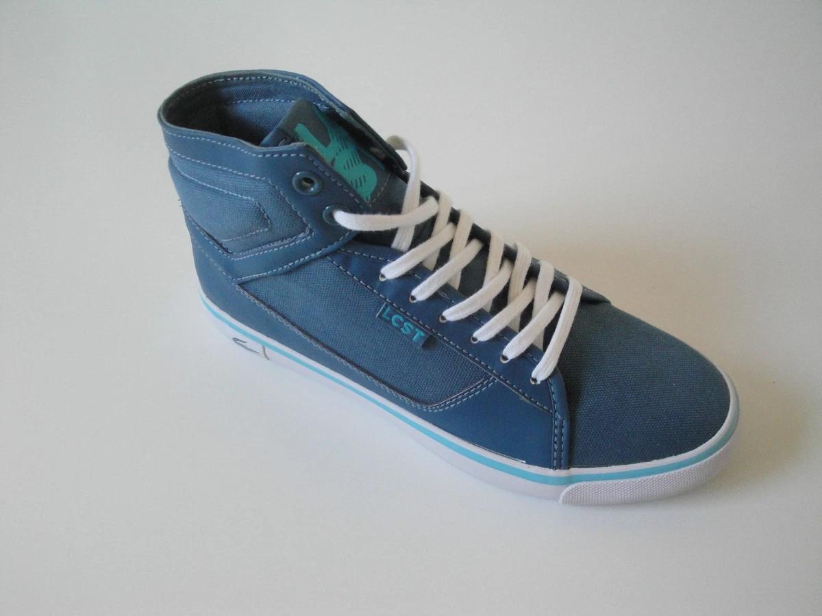 Lacoste high hotsell top shoes