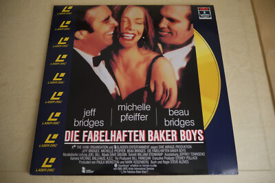 laserdisc DIE FABELHAFTEN BAKER BOYS michelle pfeiffer / PAL LD