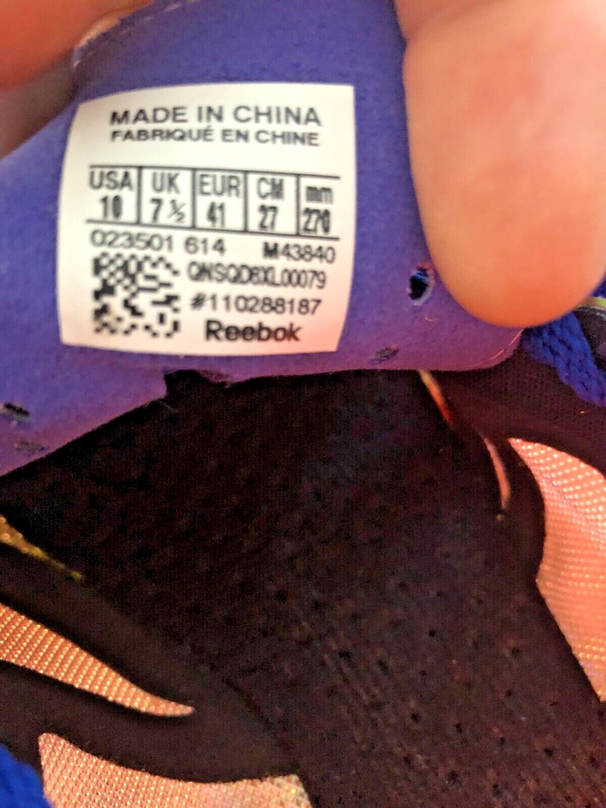 reebok all terrain h2o drain