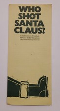 Who Shot Santa Claus? by John Emery McGraw-Hill Publications Foldout Pamphlet