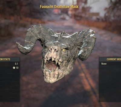 Fallout 76 Fasnacht Deathclaw Mask for PC | eBay