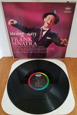 Frank Sinatra  Swing Easy  Vinyl LP  Capitol Records W 1429  1960  Reissue  MONO